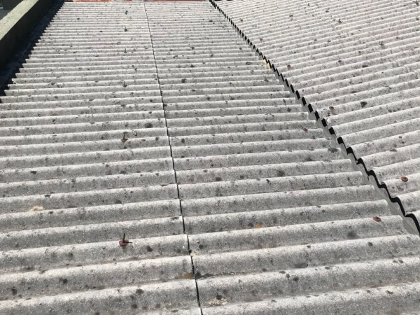 Cobertura em amianto